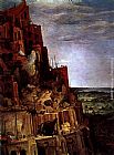 Pieter The Elder Bruegel Wall Art - The Tower of Babel [detail]
